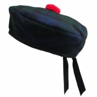 Black watch balmoral Hat